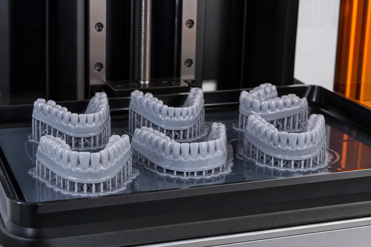 Printed dental models