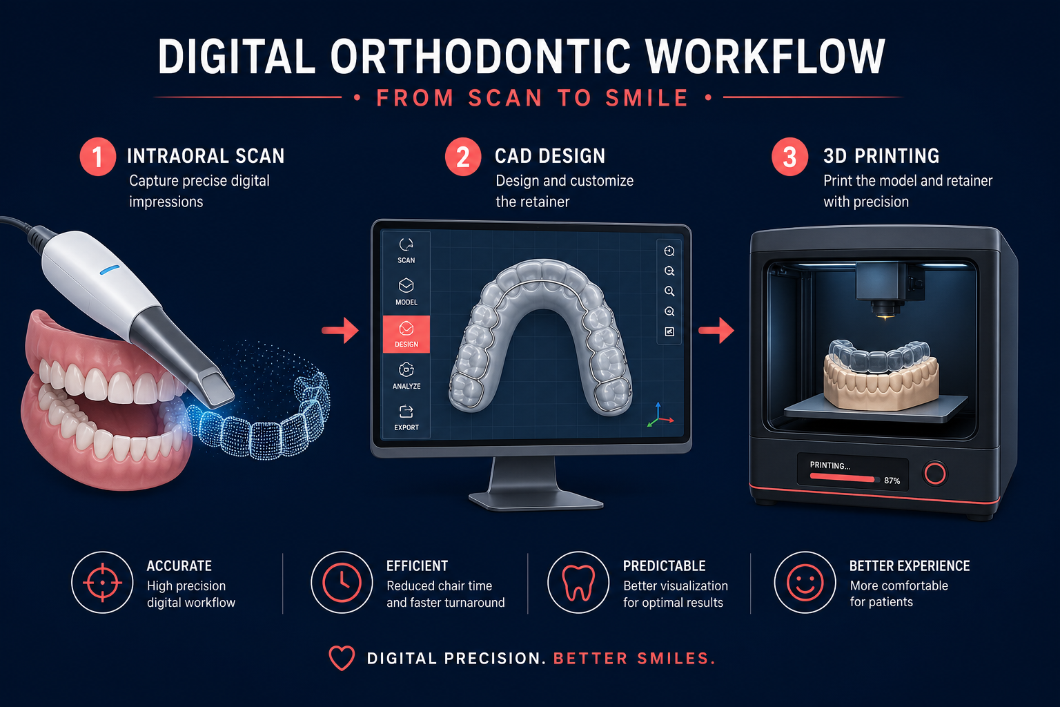 Digital retainer workflow