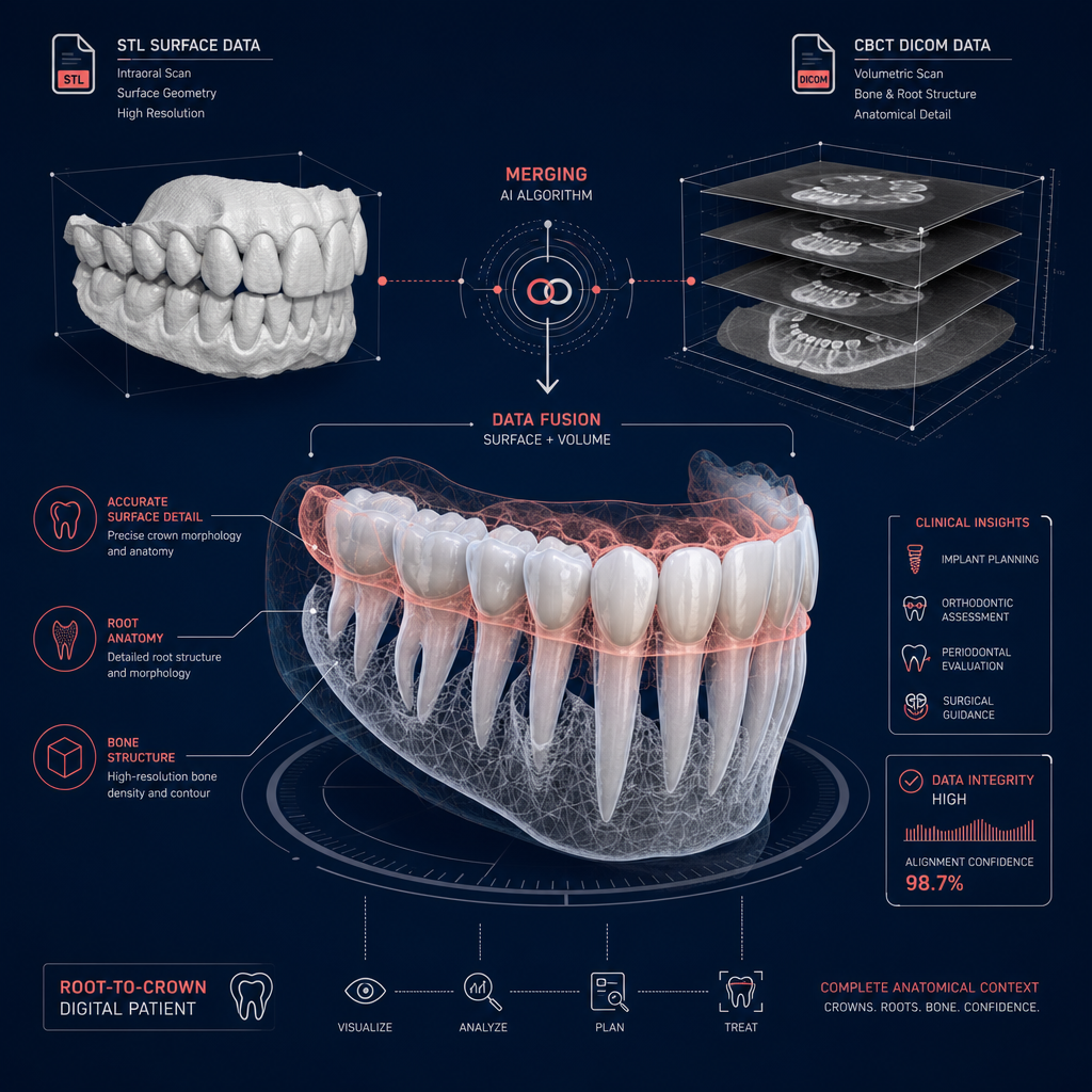 STL CBCT fusion