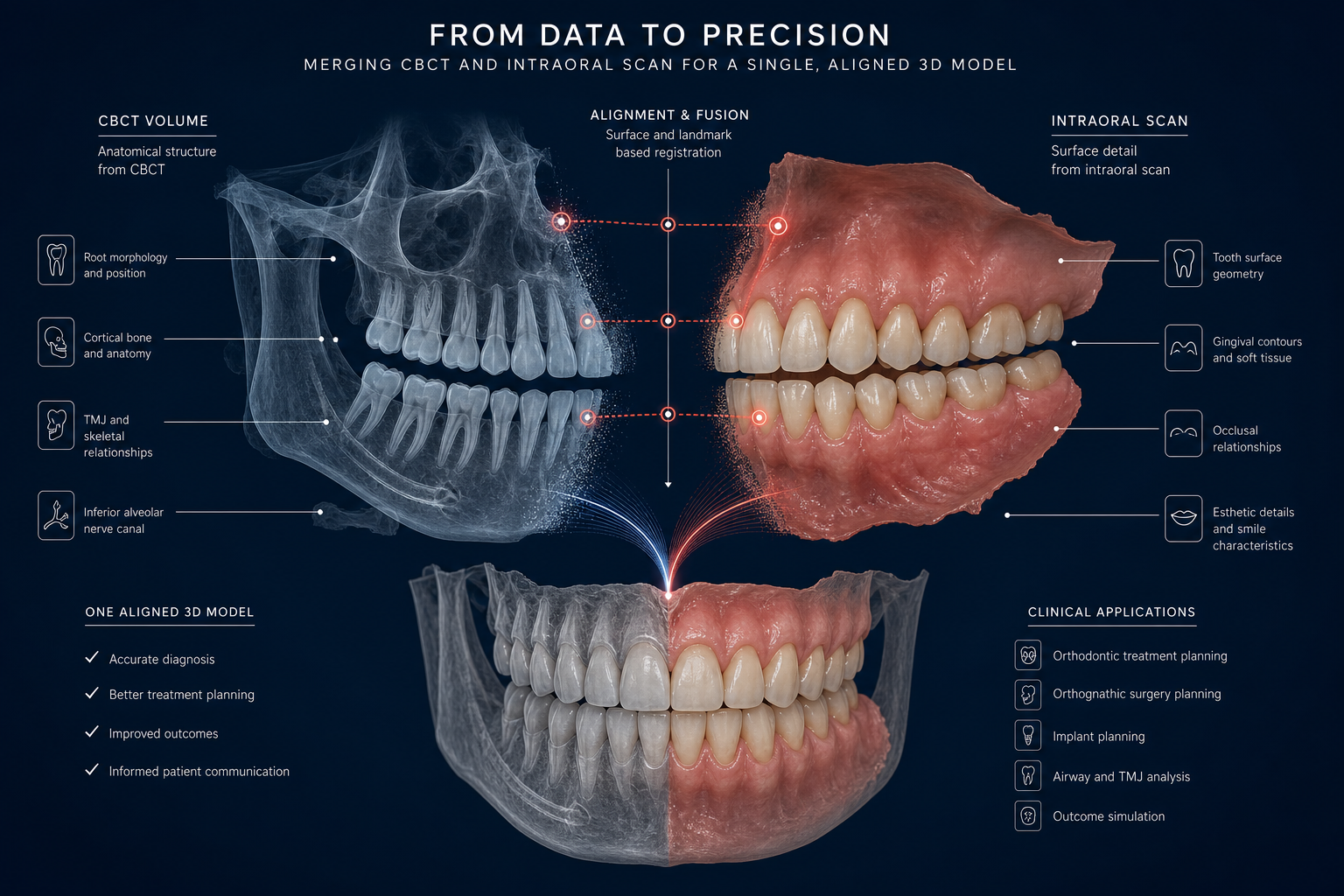 CBCT and scan fusion
