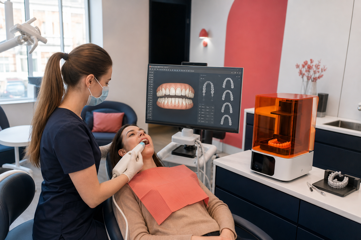 Flexible orthodontic digital workflow