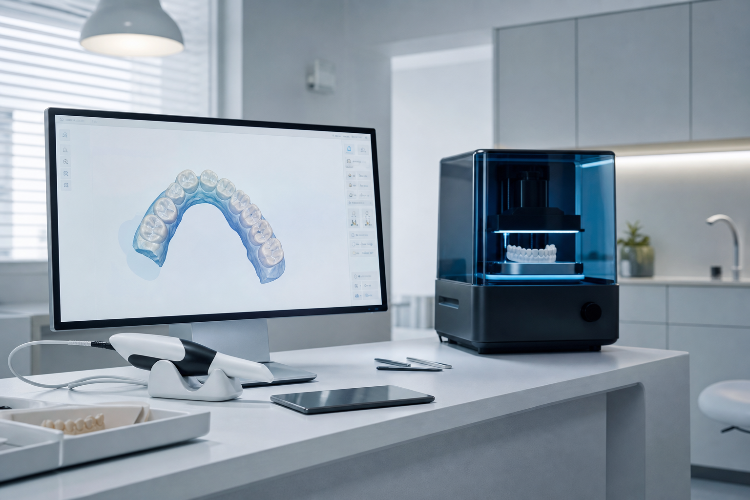 Digital orthodontic model workflow