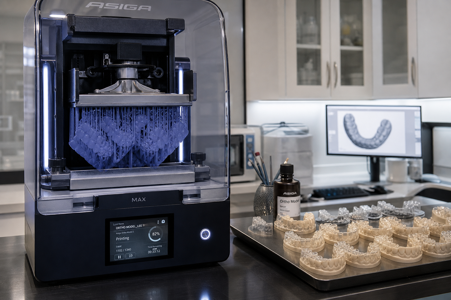 Orthodontic 3D printing