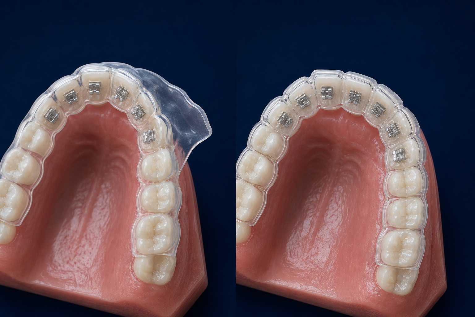 Rigid and flexible trays